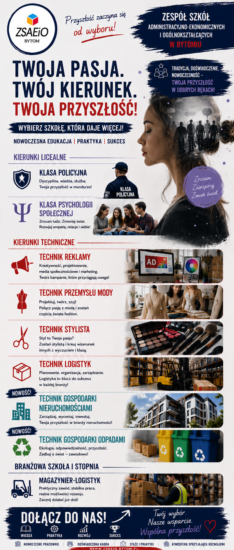 oferta szkoły, liceum, technikum